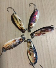 SPOON TROUT AREA 3/5 GR, CUCCHIAINI  ONDULANTI SPINNING TROTA PERSICO 