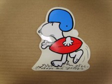 ADESIVO SNOOPY FOOTBALL