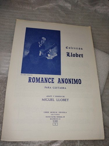 Miguel llobet romance - llobet,,