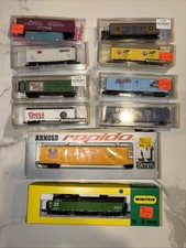 N-Scale Locomotive, Cars (Lot