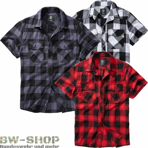 Brandit check shirt manica - brandit,