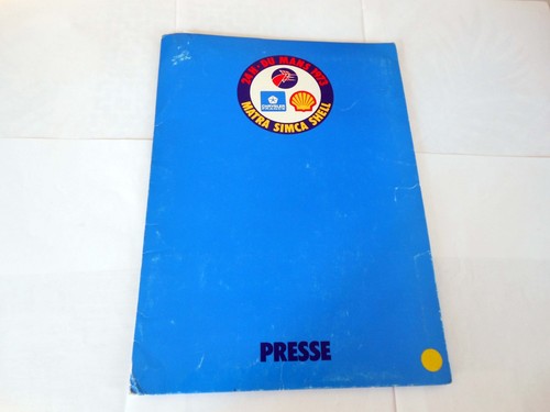 Matra simca shell dossier - matra,