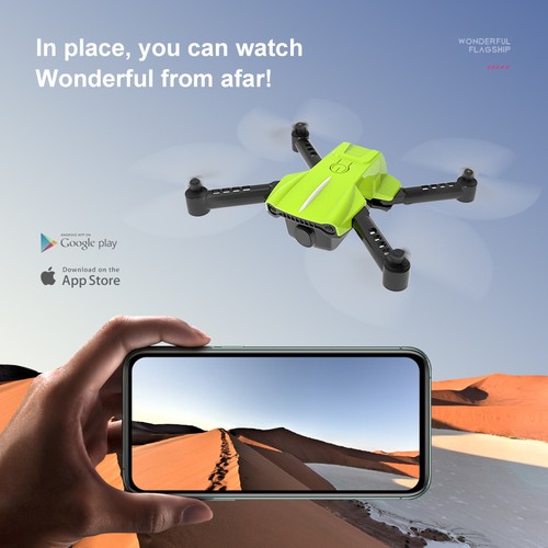 K10 mini drone fly - fly, more