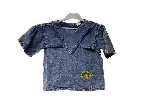 Top denim anni comet - top,