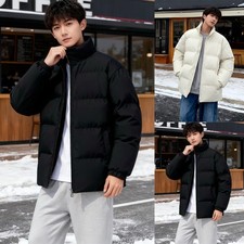 Cappotto casual uomo collo