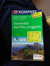 Kompass Karte 182 Isarwinkel