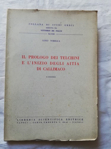 Prologo dei telchini - dei, e