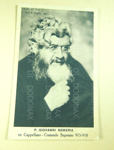 Cartolina vecchia foto padre - cartolina,