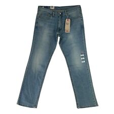Jeans Levi's Uomo 541 ATHLETIC TAPER 33X32 Blu Chiaro Elasticizzato NUOVO