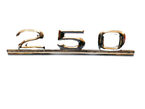 Targa emblema 250 - emblema, per