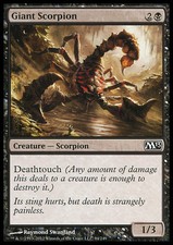 MTG 4x GIANT SCORPION -