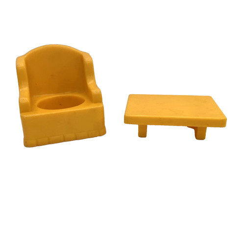 Sedia tavolino vintage - sedia, e