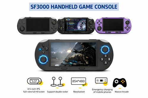 Console portatile retro sf3000 - console,
