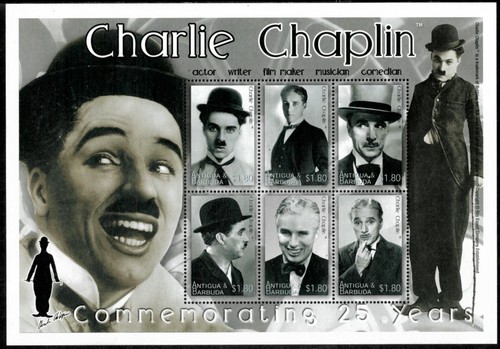Antigua 2002 charlie chaplin - -,