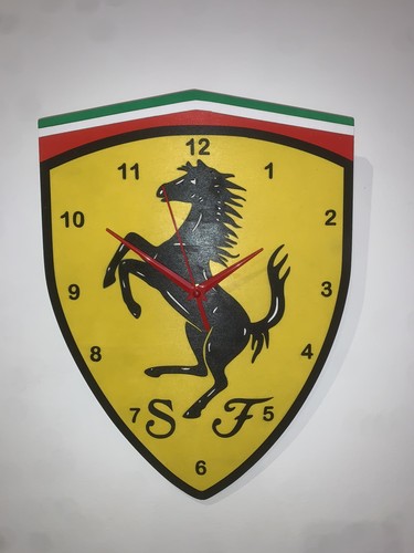 Orologio parete stemma - orologio,