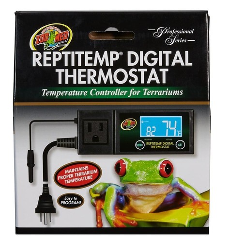 Termostato digitale zoo med - termostato,