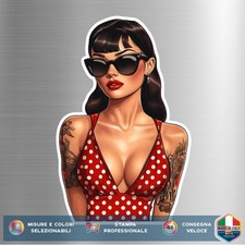 Sticker Pin Up Vintage Sexy