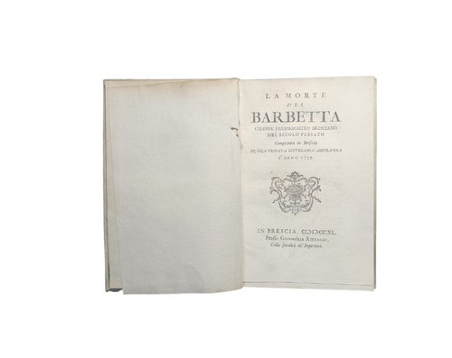 Morte del barbetta celebre - la,