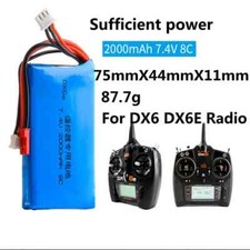 Batteria Lipo 7.4V 2000mA per