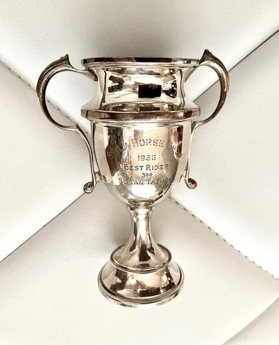 Trofeo argento inglese - trofeo, antico