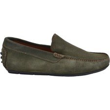 Mocassino barca uomo verde