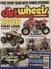 Dirt Wheels Magazine August
