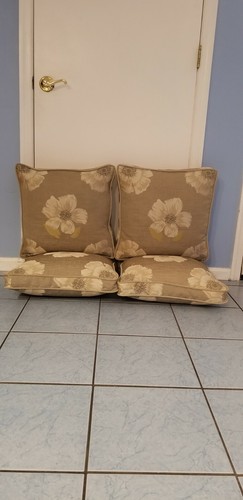Cuscini vintage lino - (4), in