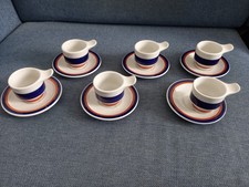 Vintage Set 6 Tazzine 6