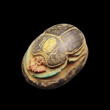 Raro ANTICO antico scarabeo in