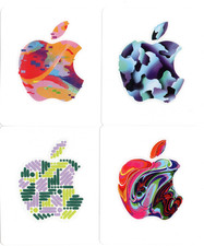 5 adesivi per Apple iPad, iPhone, iMac, MacBook, molti colori