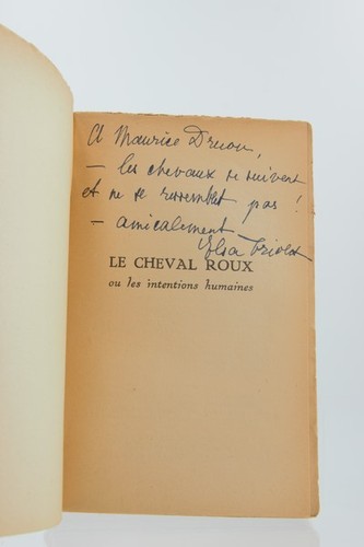 Elsa triolet cheval - triolet, le