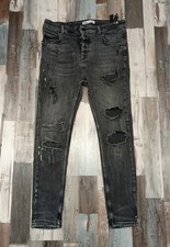 Jeans Zara Strappati