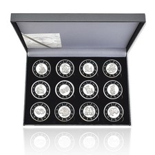 Set 12 monete zodiacali