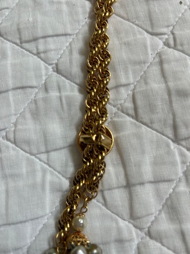 Collana vintage placcata - , oro