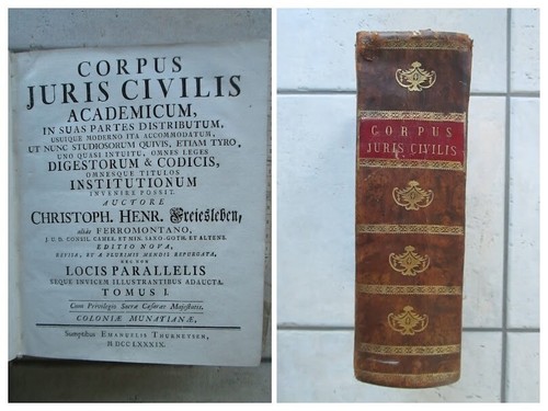 Freiesleben corpus juris - freiesleben,