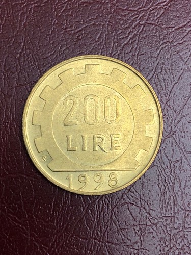 200 lire moneta italia - lire,