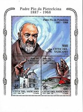 Vaticano - 1999 - Beatificazione di Padre Pio - BF n.44 - nuovo MNH