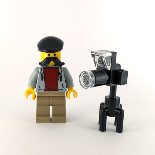 Lego photographer guy - lego,