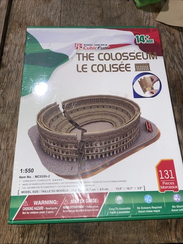 Cubicfun colosseo puzzle 3d - cubicfun,