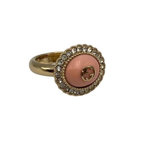 Anello gucci con strass ad - con,