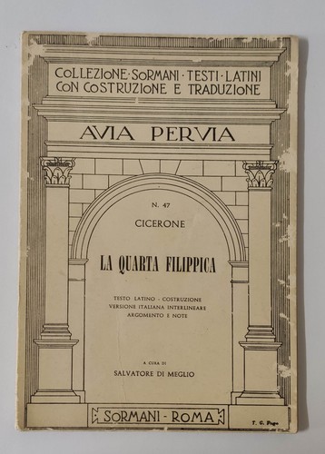 Quarta filippica cicerone - quarta,