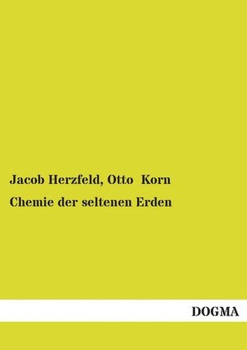 Chemie der seltenen - , erden