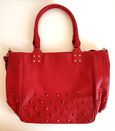 Borsa donna rossa - donna, manici