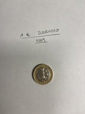 moneta 1 euro slovensko 2009 Doppia Croce