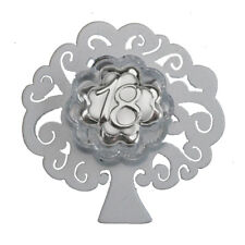 33507 Bomboniere Calamita Albero Vita Cristallo Quadrifoglio 18 Anni Compleanno