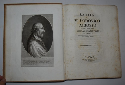 Vita ariosto fig - fig., 1807