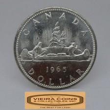 1965 Canada dollaro d'argento - #C53439NQ