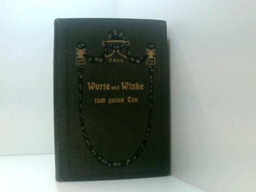 Worte und winke zum guten - zum, ton