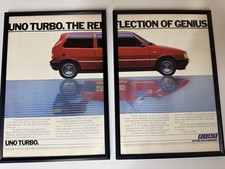 FRAMED Original 1986 Fiat Uno