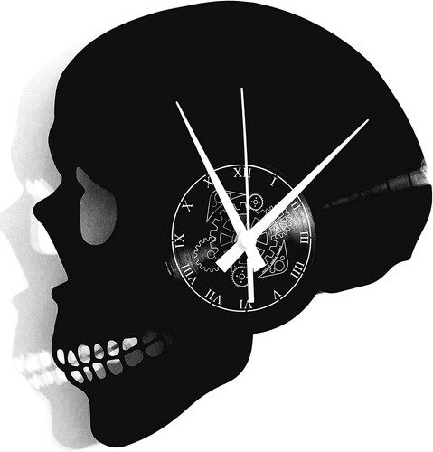 Orologio parete teschio - |,
